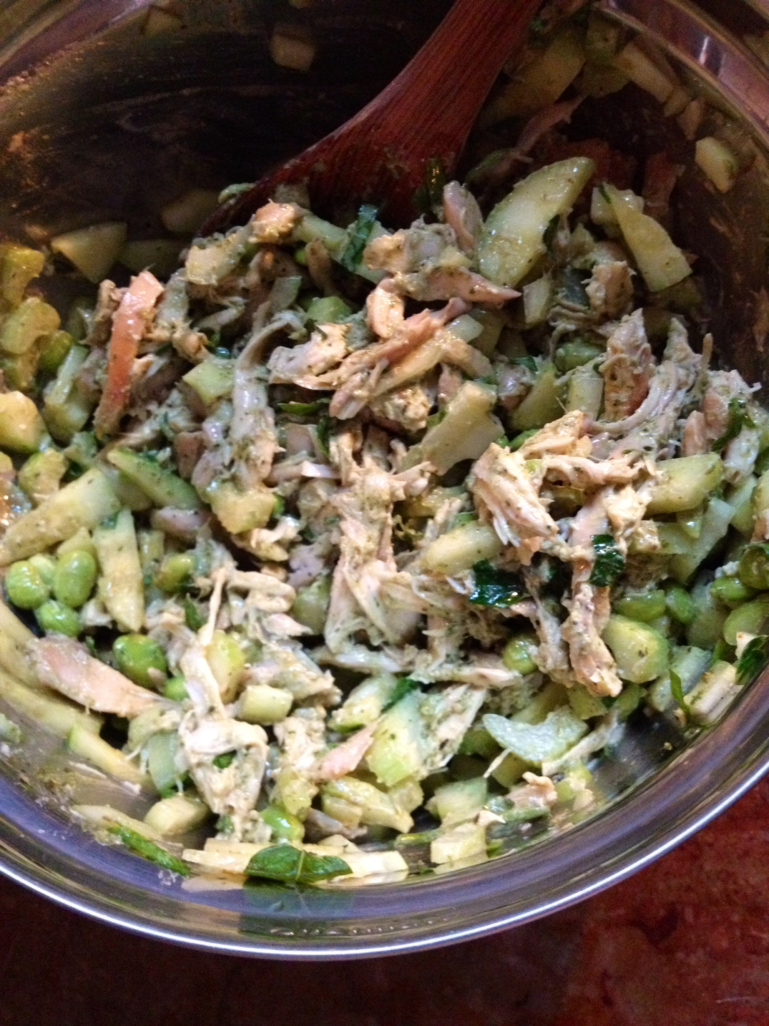 Super Easy Pesto Chicken Salad - Ageless Diet™ Recipe - Happiness Series